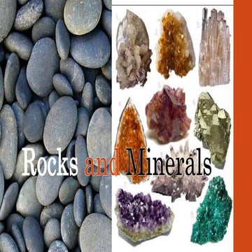 Rocks and minerals | PPTX