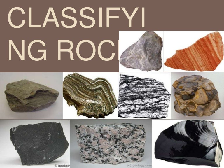 Classifying Rocks