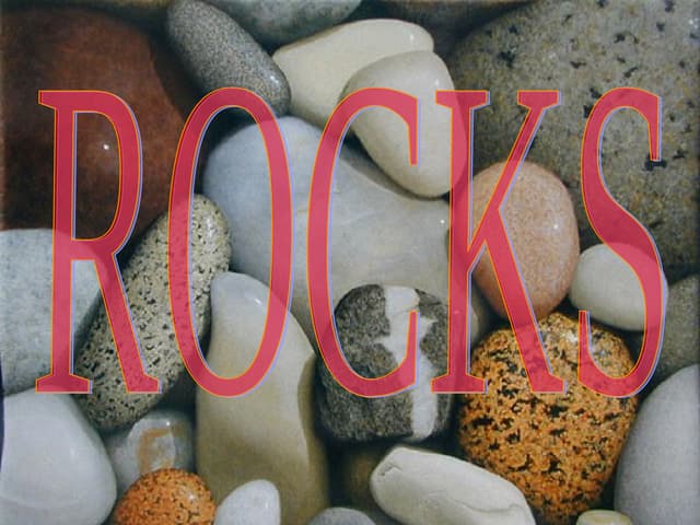 Rocks and the rock cycle | PPT