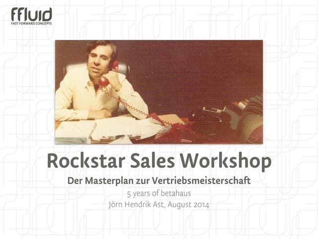 Rockstar Sales Workshop