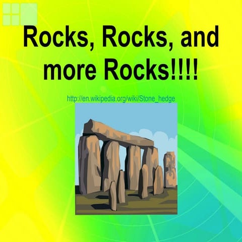 Rocks Poweroint