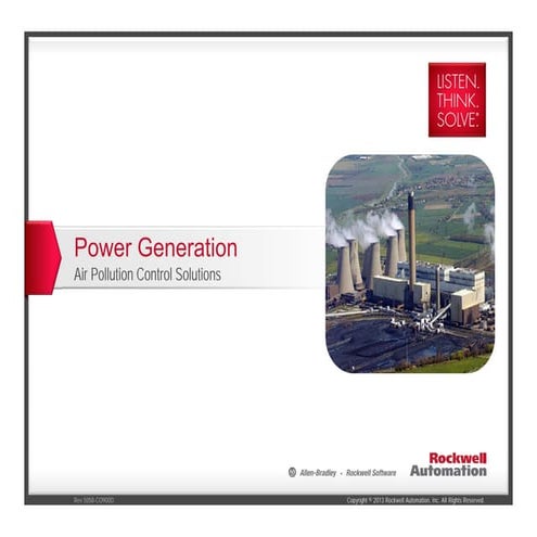 Rockwell Automation Air Pollution Control Solutions