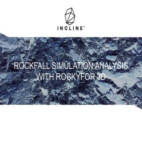 Rockyfor3D - Rockfall simulation program | PPTX