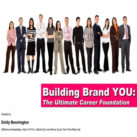 Building Brand YOU: The Ultimate Career Foundation