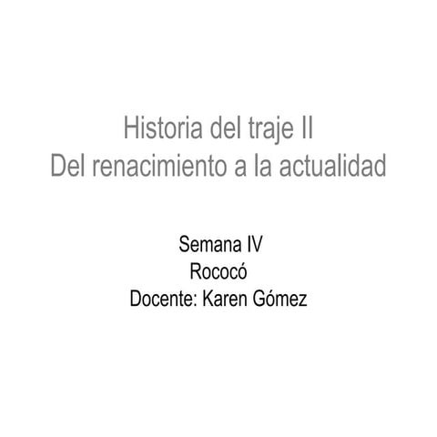 Rococo | PPT