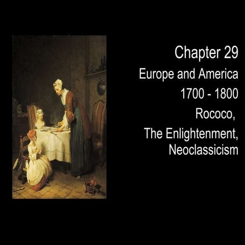 Rococo and Neoclassicism