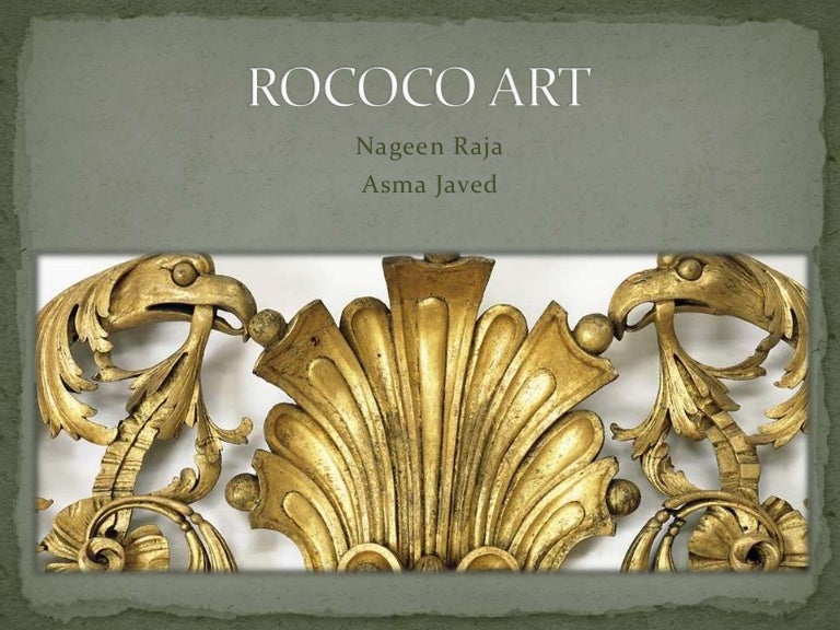 Rococo art and architecture