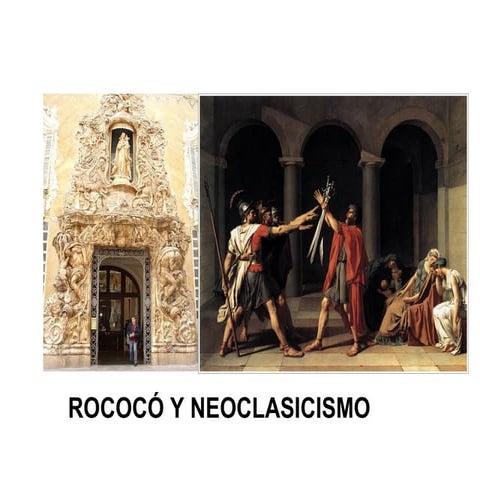 Rococó y arte neoclásico