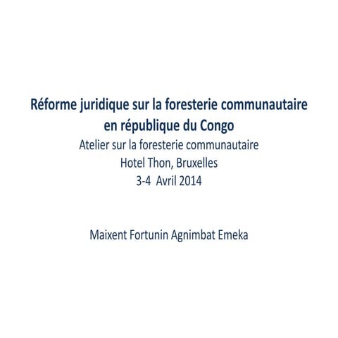 Community Forestry in Nepal | PPT