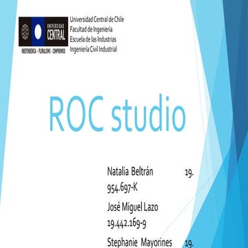 Roc studio primera presentacion