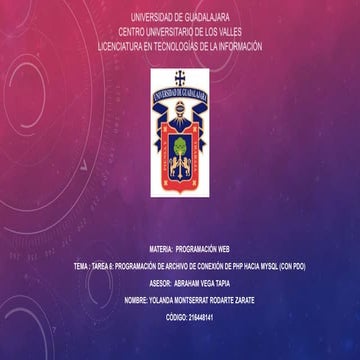 Rodarte zarate tarea6_archivo de conexión de php hacia my_sql (con pdo)