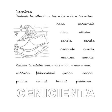 Trabajar con la letra r