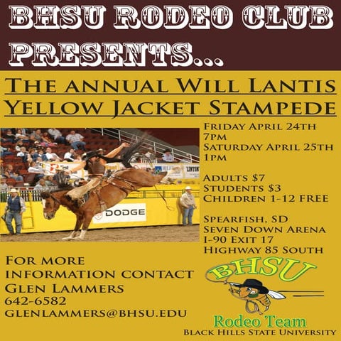 Rodeo Club Flyer