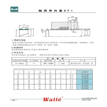 Rod guide ring -dfi | PDF