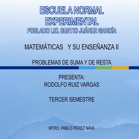 Rodolfo, presentacion final