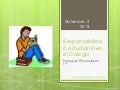 Responsabilidad estudiantil en el Colegio