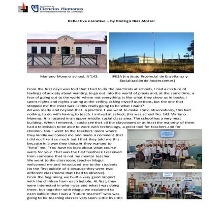 Rodrigo diaz alcazar   reflective narrative