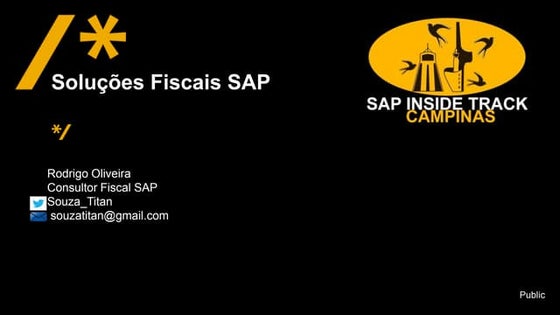 Soluções Fiscais SAP