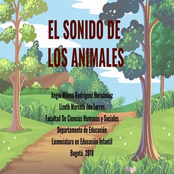 Adivina los sonidos de los animales | PPTX