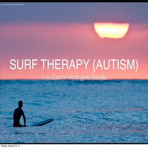 Surf Therapy For Autism - Ignite Presentation - Luis Rodriguez