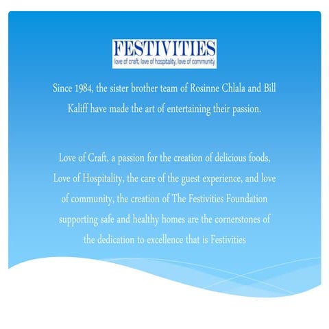 Roe Chlala - Festivities