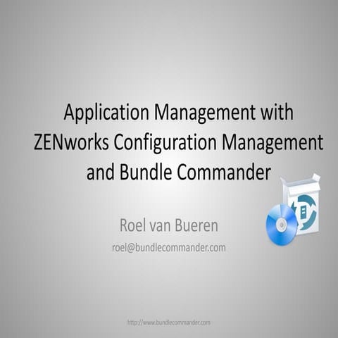 Roel van bueren   bundle commander