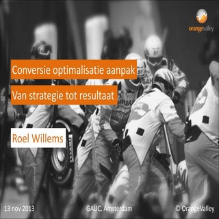 Roel Willems - GAUC Conversie optim...