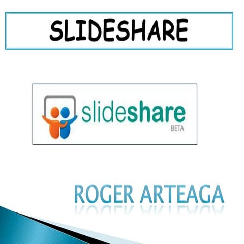 Slideshare Presentaciones en la red - Tutorial para publicar en ...