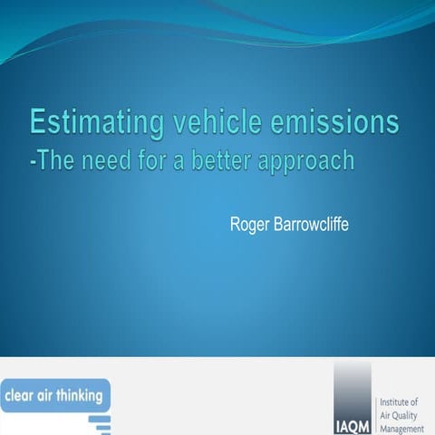 Roger Barrowcliff - Chairman's introduction to vehicle section - DMUG17