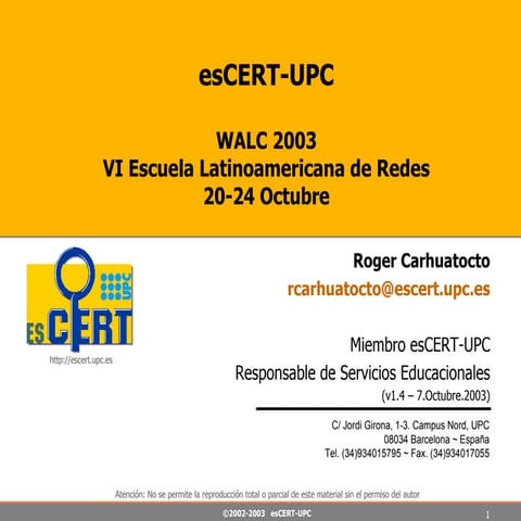 csirt ciberseguridad y buenas practicas y otras areas de ti para su ...