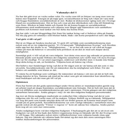 Roger jönssons analys