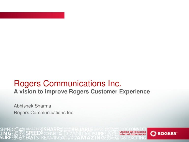Rogers customer experience consulting report