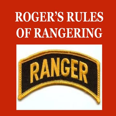 What are Rogers Rules of Rangering? Why Are They Important?