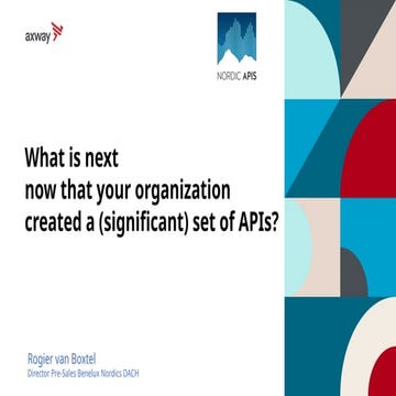 Discover & Monetize APIs using Axway Amplify MarketPlace | PPTX