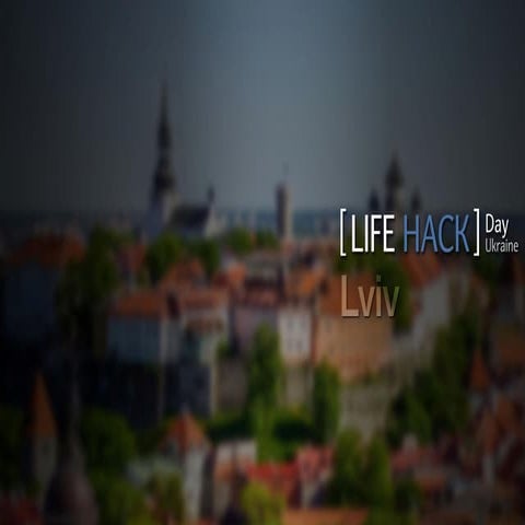 LifeHackDay 2016 - Lviv: Vadym Rogovskyi, IQspace