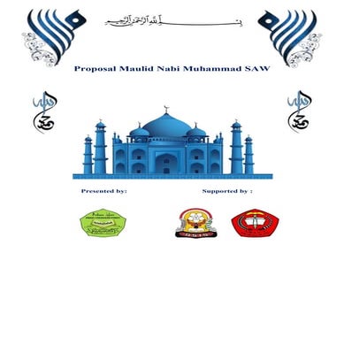 (ROHANI ISLAM) Proposal Maulid Nabi Muhammad SAW 1444H - SMAN 1 ...