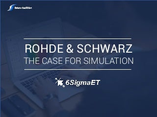 How Rohde & Schwarz use 6SigmaET for thermal simulation of electronics