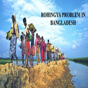 Rohingya problem in bangladesh