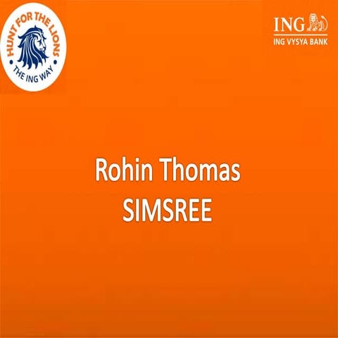 Rohin Thomas SIMSREE