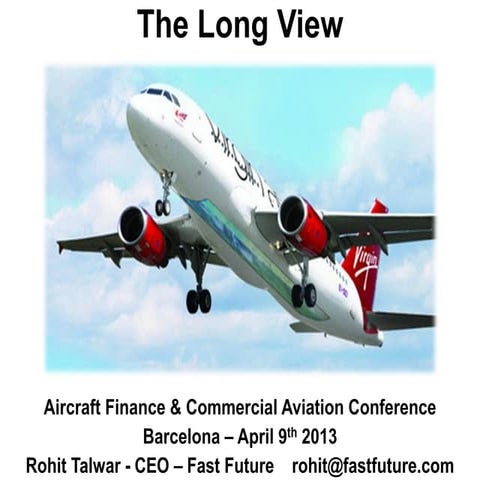 Rohit Talwar - The Long View for AFCA Barcelona 09/04/13