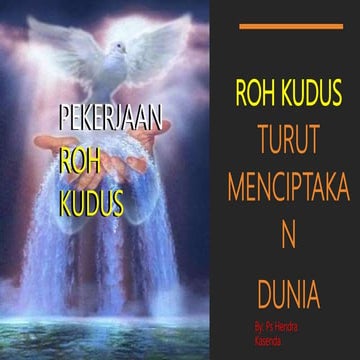 Roh kudus memulihkan