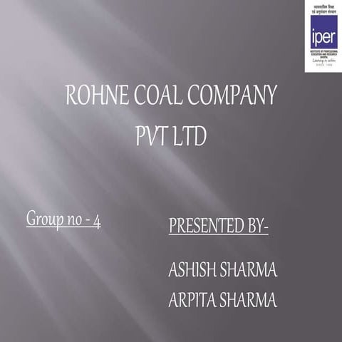 Rohne coal company