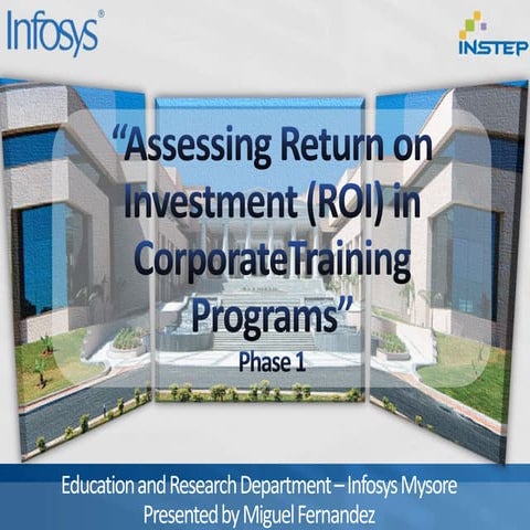 ROI of Training Programs | PPTX