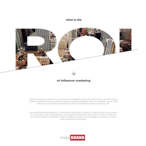 The ROI of Influencer Marketing 