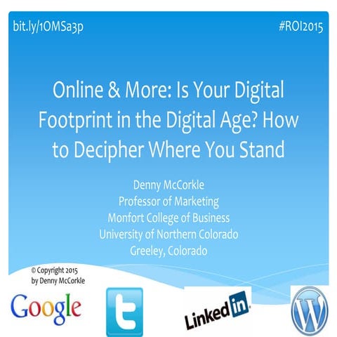 Online & More: Is Your Digital Footprint in the Digital Age?