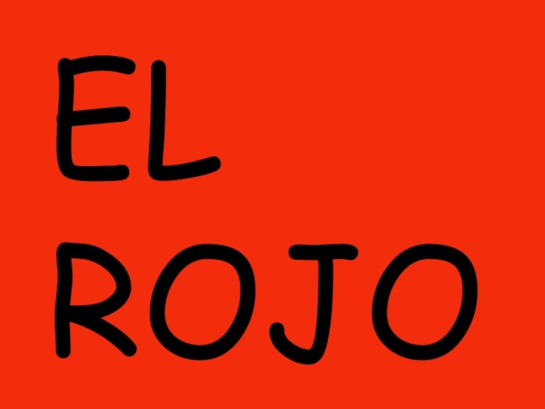 Rojo