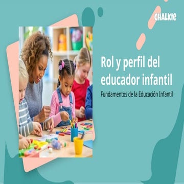 Rol de la educadora y asistente | PPT