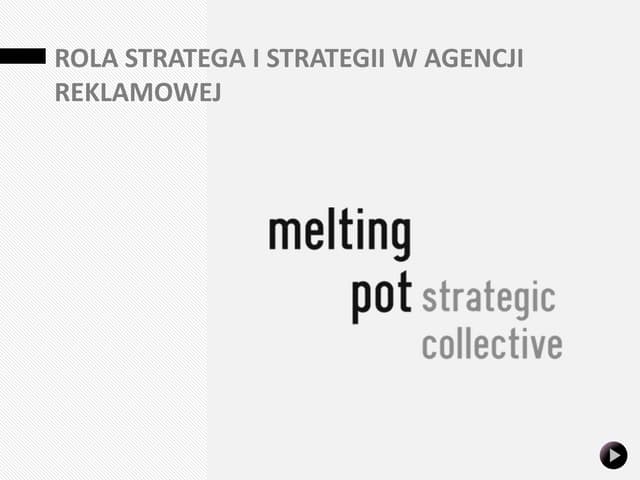 Rola strategii w procesie komunikac...