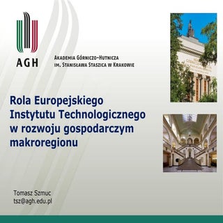 Rola Europejskiego Instytutu Techno...