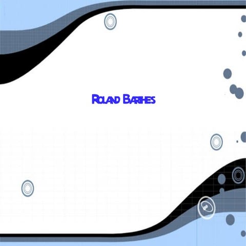 Roland Barthes 2